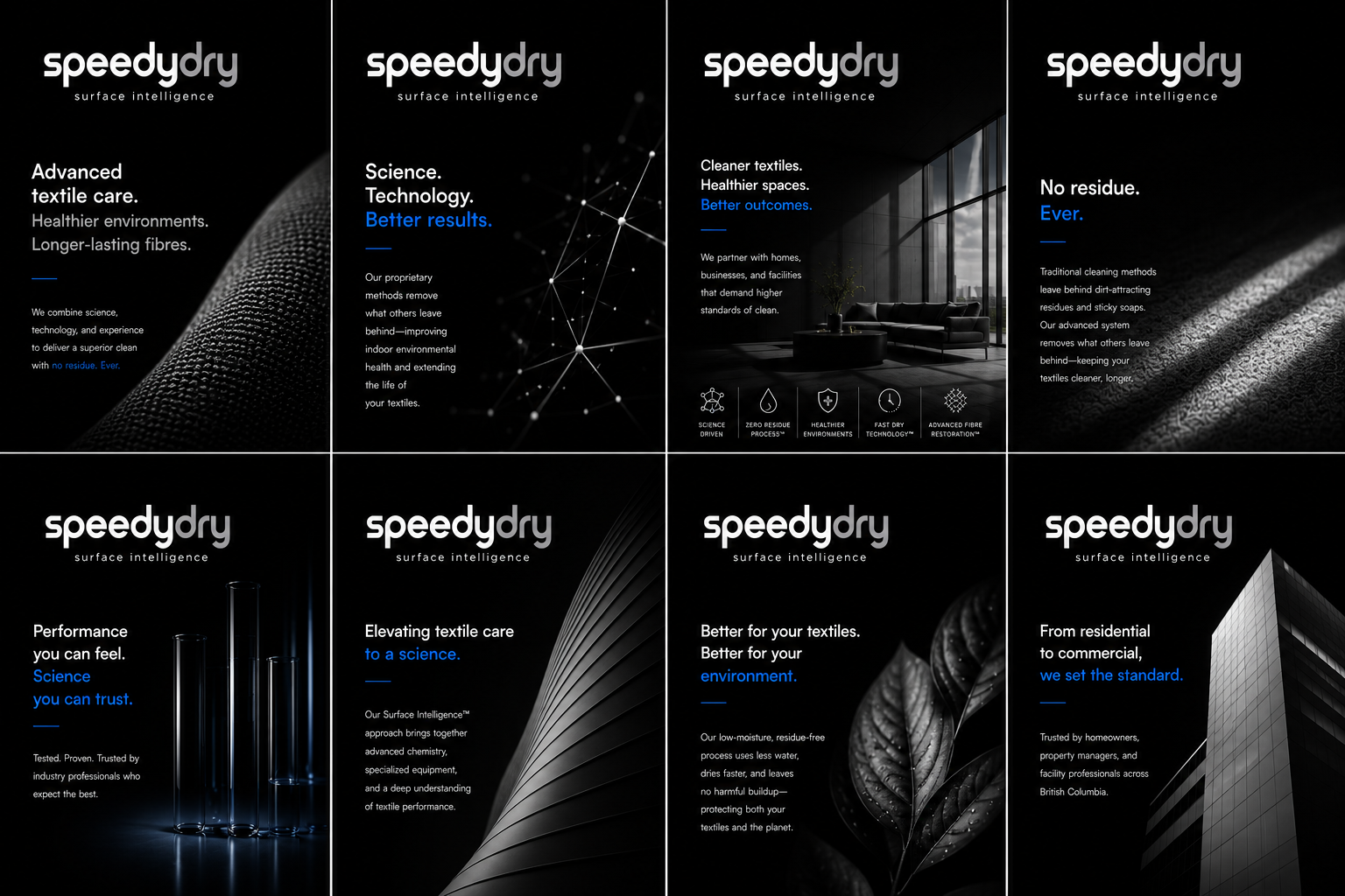 SpeedyDry Surface Intelligence — Science. Technology. Better Results.