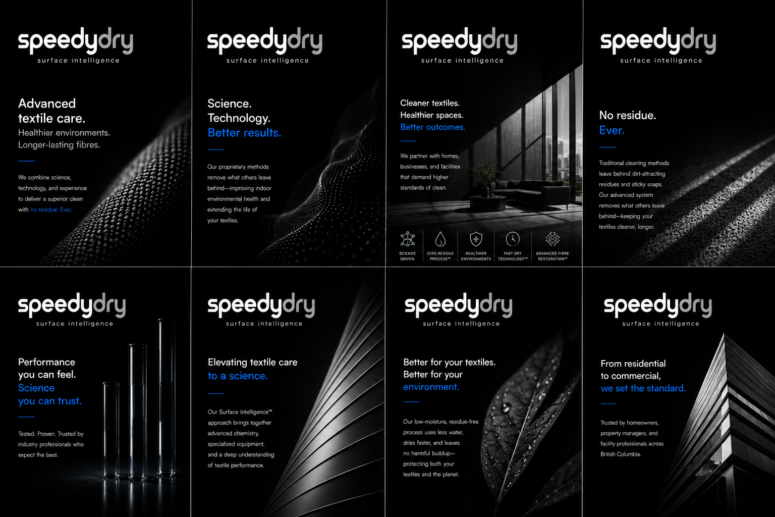 SpeedyDry Surface Intelligence — From Residential to Commercial, We Set the Standard.