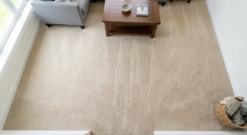 Carpet after SpeedyDry cleaning