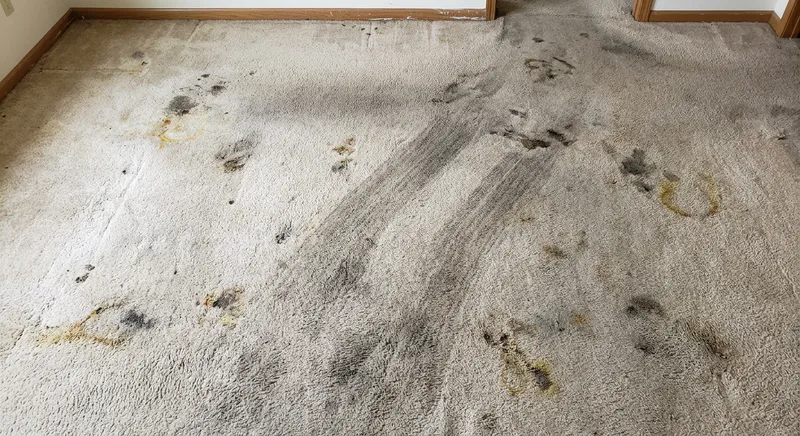 Carpet before SpeedyDry cleaning