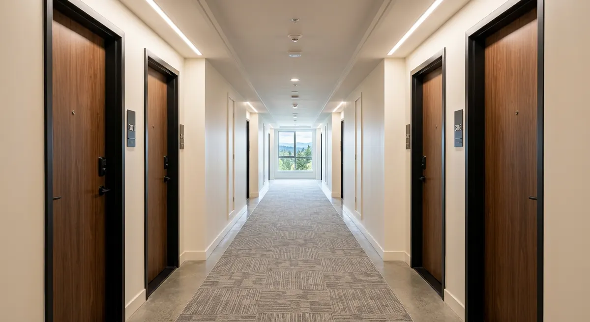 Commercial carpet cleaning result
